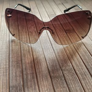 A|X Armani Exchange rimless sunglasses